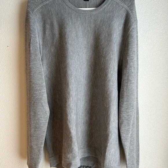 lululemon athletica Heather Gray Crewneck Sweater - Picture 1 of 4